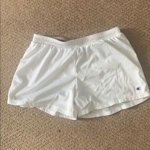 Champion White Shorts